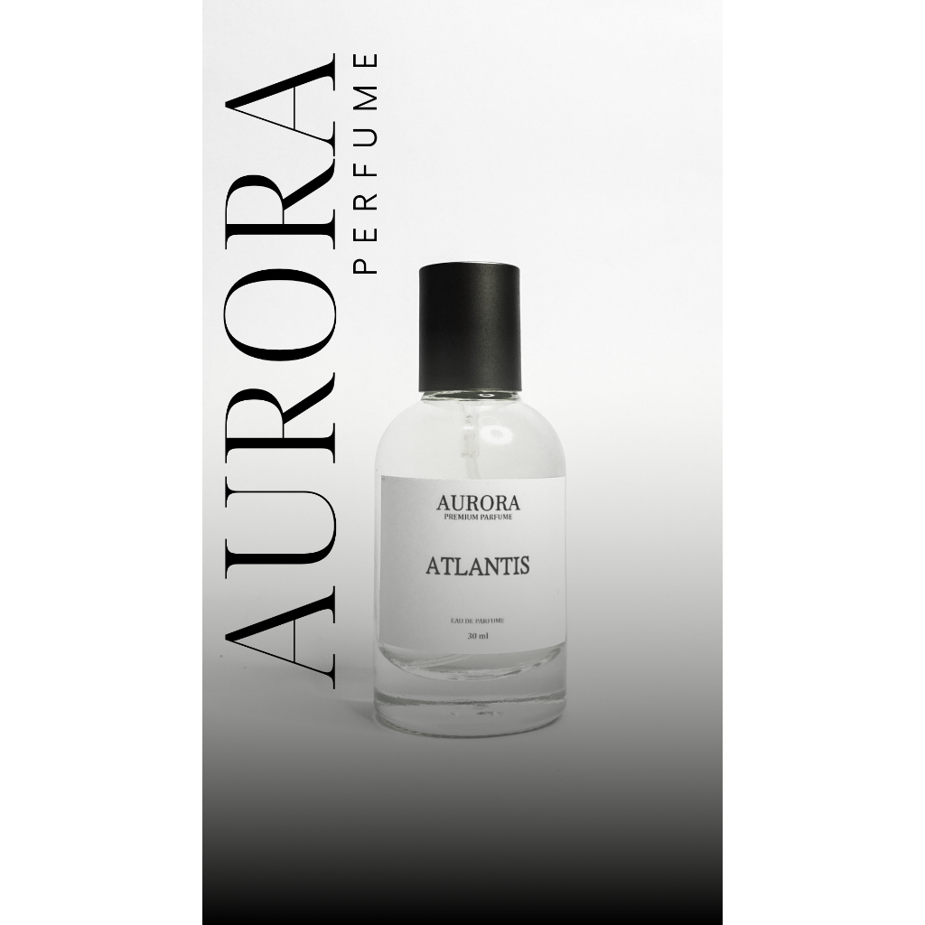 Aurora eau de parfume unisex parfume pria parfume wanita premium 35 ml ATLANTIS best seller minyak w