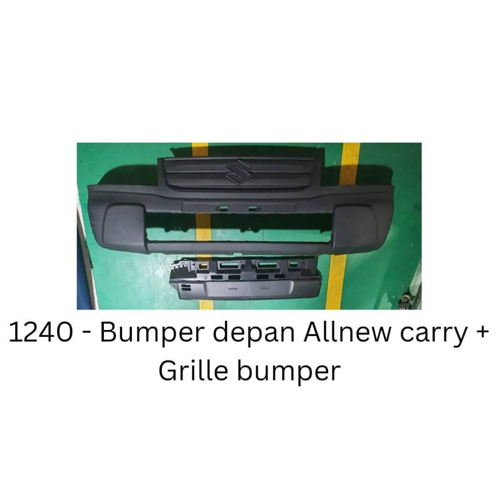 BUMPER BEMPER DEPAN SUZUKI ALL NEW CARRY TAYO + GRILLE 2019 2020 2021 2022 2023 2024 1240