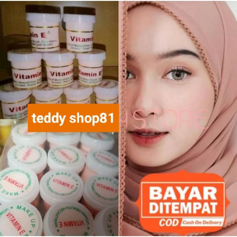 cream vitamin e berhologram pencerah wajah