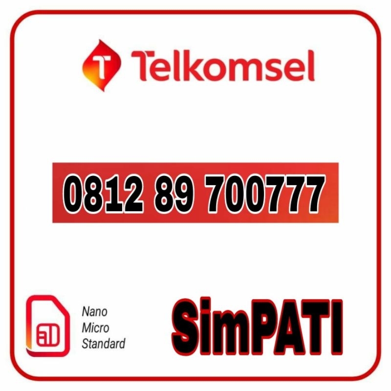 Nomor cantik simpati nocan no cantik Nomer kartu perdana telkomsel simpati cantik keren murah 89 897