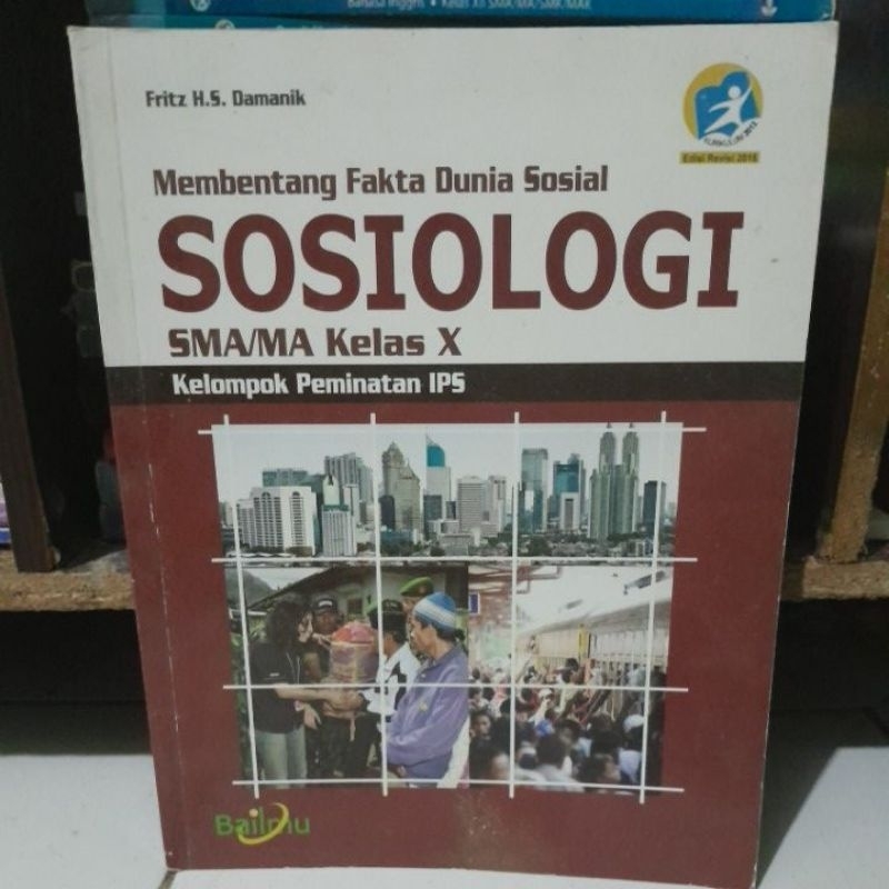 Buku Sosiologi sma/ma kelas 1/10/X kurikulum 2013 edisi revisi