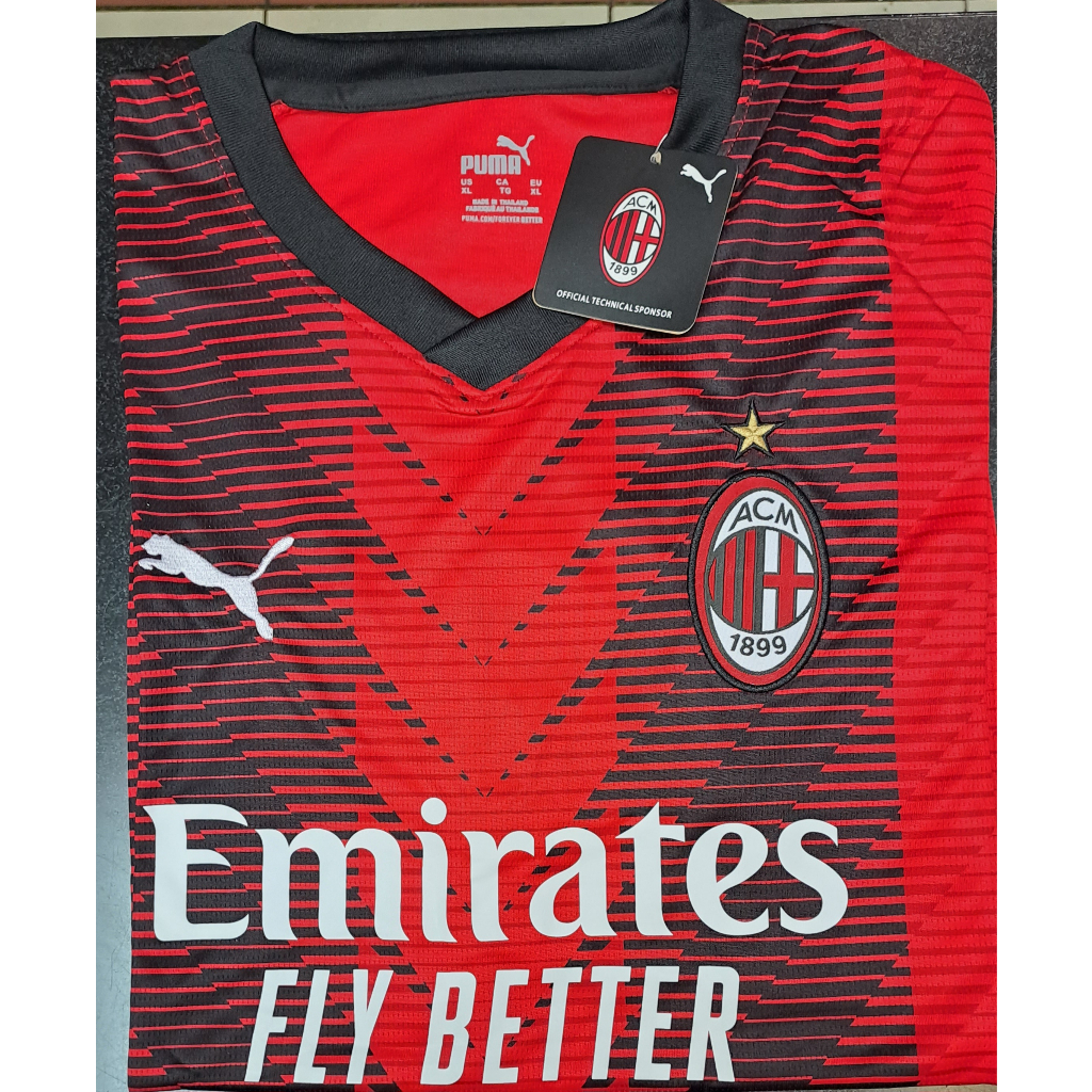 Grade Ori Jersey AC Milan Home 2023/2024