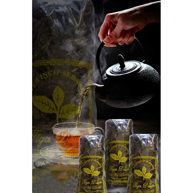 

Teh Incip Sedap Tiga Daun/Teh Tubruk(150gram)Per Pcs