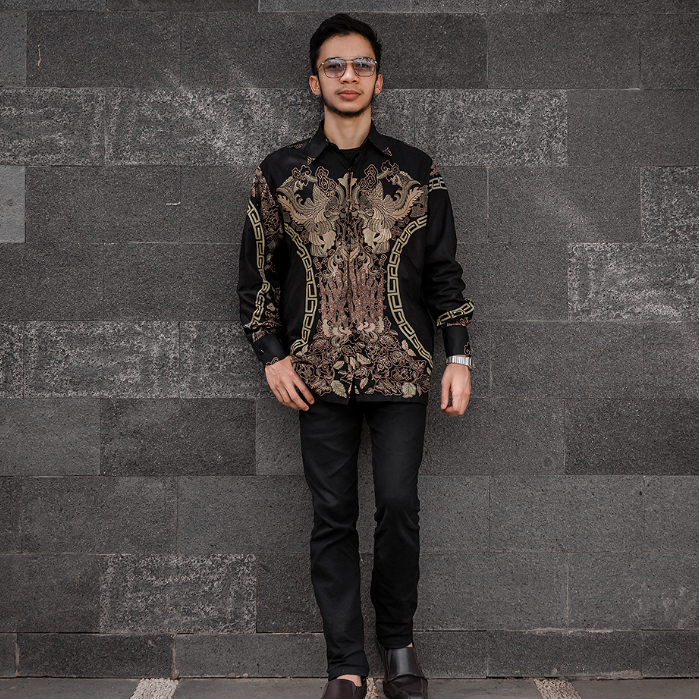 KEMEJA BATIK PRIA PANDAWA PREMIUM KEMEJA LENGAN PANJANG