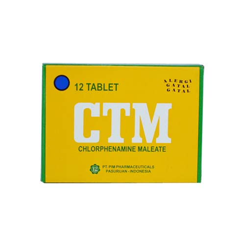 CTM 4 mg 12 Tablet