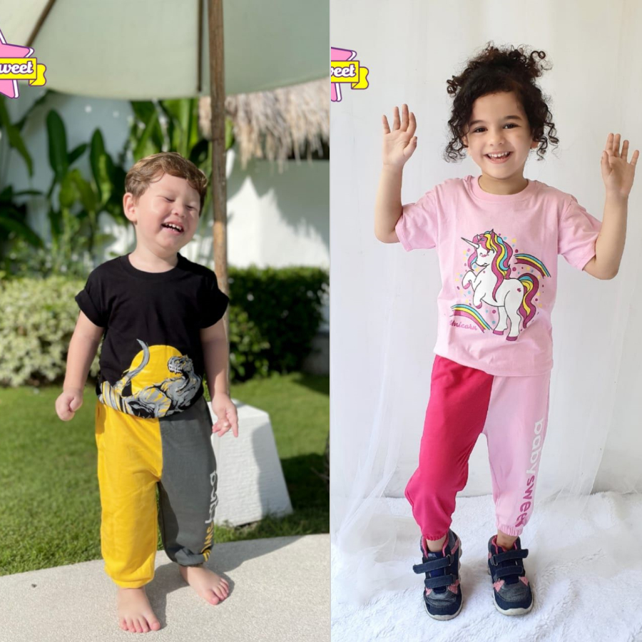Setelan Baby Boy & Girl by Baby Sweet / Setelan Anak Unisex Cowok Cewek