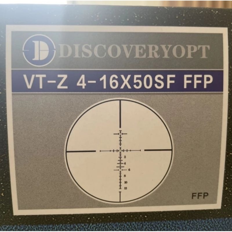 Teleskop DISCOVERY VTZ FFP 4-16X50 SF Ffp Baru original