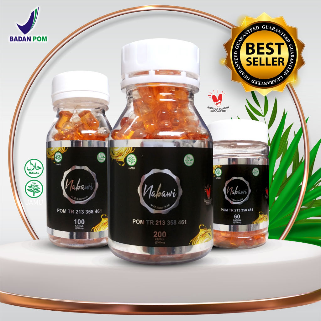 Nabawi Oil Original Habatusauda Promil Program Hamil Suami dan Istri Pelancar Haid