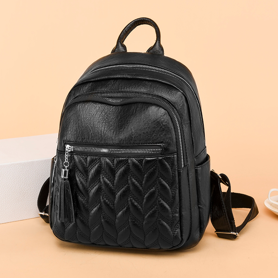 TAS RANSEL WANITA BACKPACK  BRANDED GENDONG PUNGGUNG BESAR KOREA SEKOLAH -IMPORT BAGPACK STYLISH