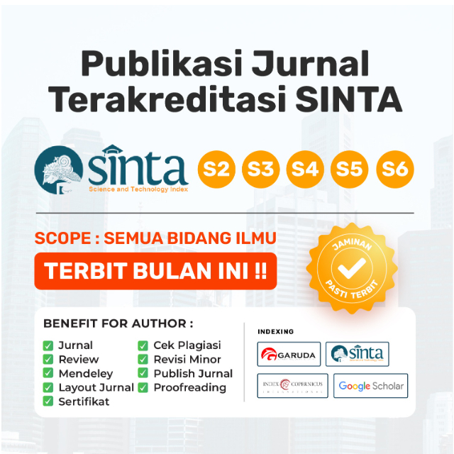 Paket Pembuatan Artikel Publikasi Jurnal Nasional SINTA 3