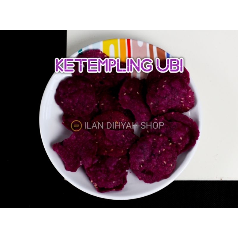 

ILAN DIHYAH SHOP - Gemblong ubi ungu ketempling 250gr