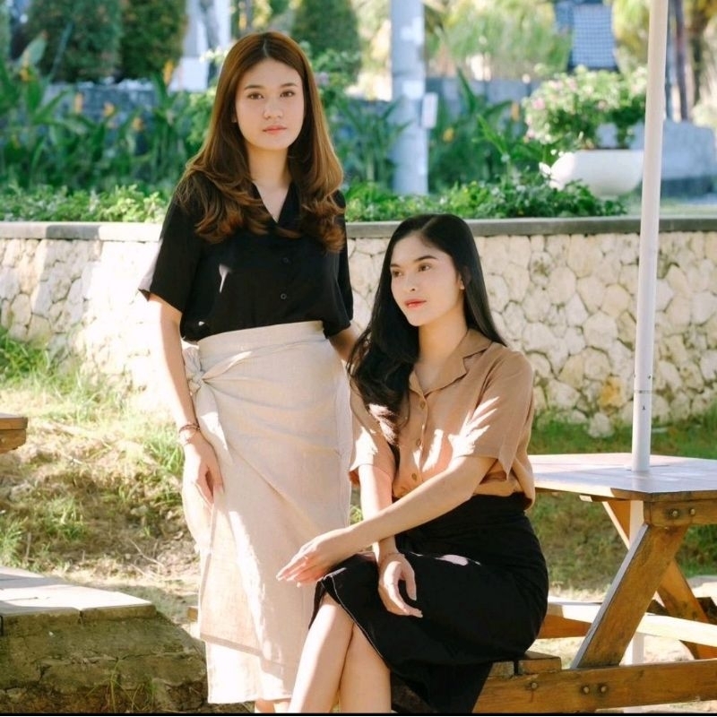 I Look Daily Grace Silk Shirt