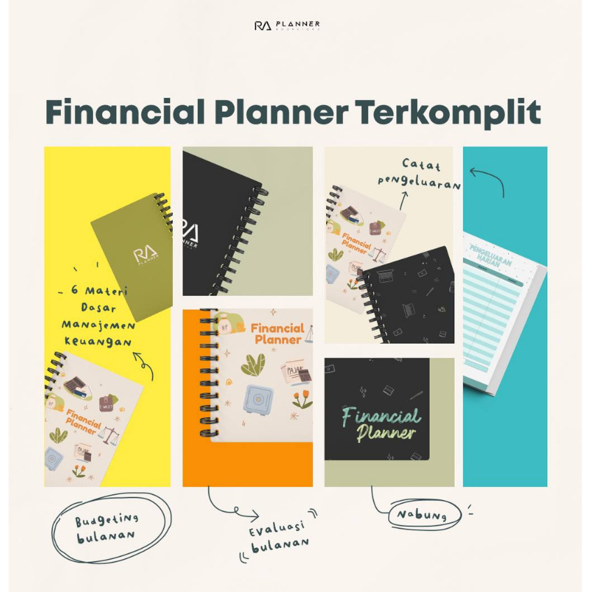 

FINANCIAL PLANNER/RA PLANNER/BUKU AGENDA LAPORAN KEUANGAN