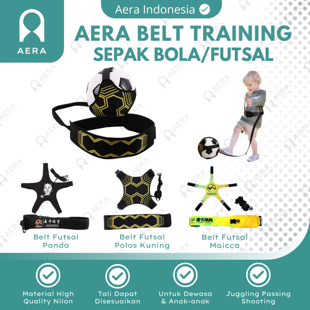 Belt Latihan Arkick Menendang Sepak Bola | Alat Latihan Juggling Passing dan Shooting | Alat Latihan