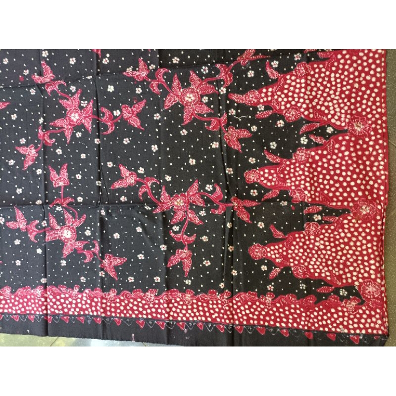 batik tulis lasem pinggiran rebung merah