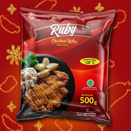 

RUBY Chicken Katsu 500 Gram - Makanan Beku Olahan