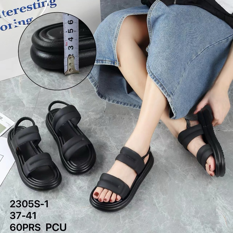 Sandal wanita import empuk lentur NINDY gunung Sandal gunung wanita