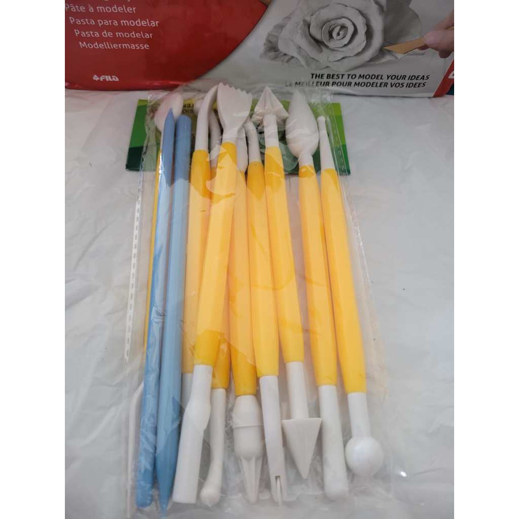 

Alat Clay Tool Clay Knife Pisau Ukir CLAY V-TEC