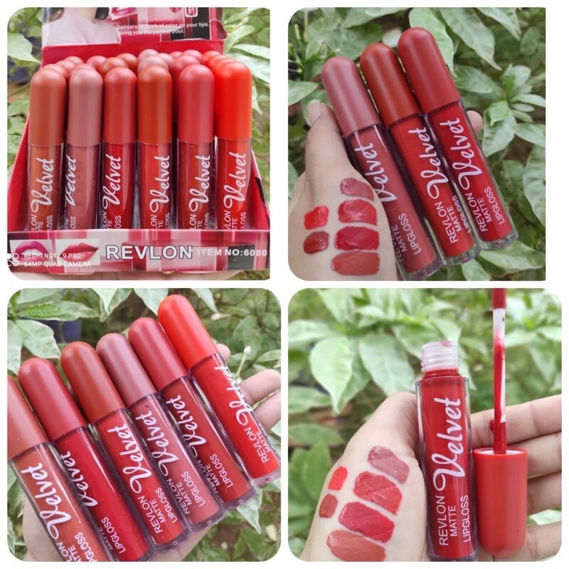 NEW (ECER) Lipgloss / Lipcream Velvet Matte Revlon 6080