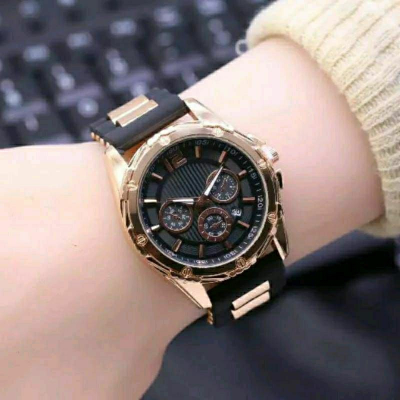 COD JAM TANGAN WANITA RUBBER TANGGAL AKTIV KEKINIAN CEWEK ELEGAN MURAH TERBARU 2023