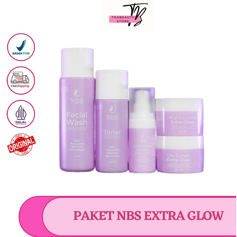 NBS PAKET EXTRA GLOW / NBS PAKET GLOWING / NBS SKINCARE / NBS