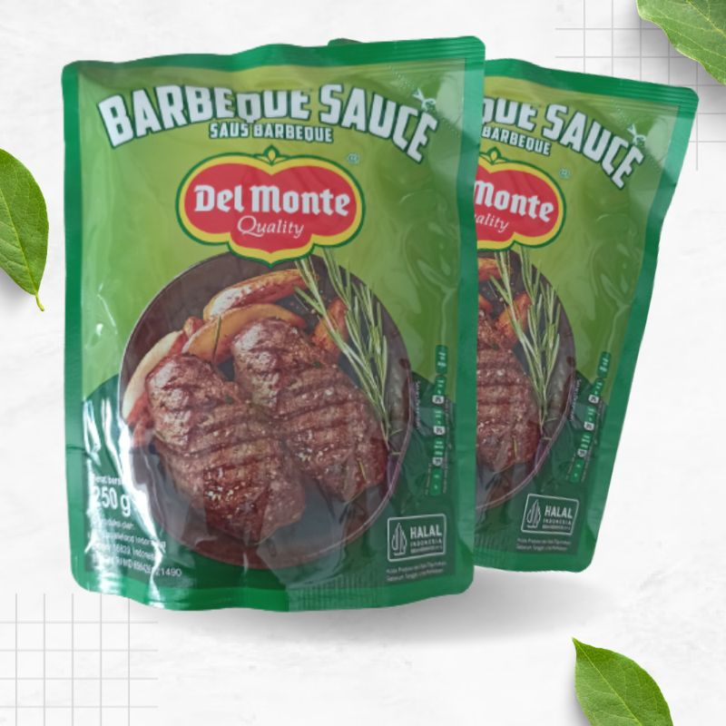 

SAUS BARBEQUE, BARBEQUE SAUCE, SAOS BBQ, DEL MONTE 250g