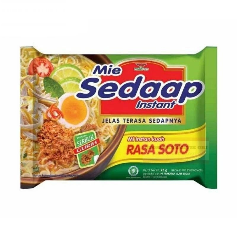 

MIE INSTAN SEDAAP SOTO