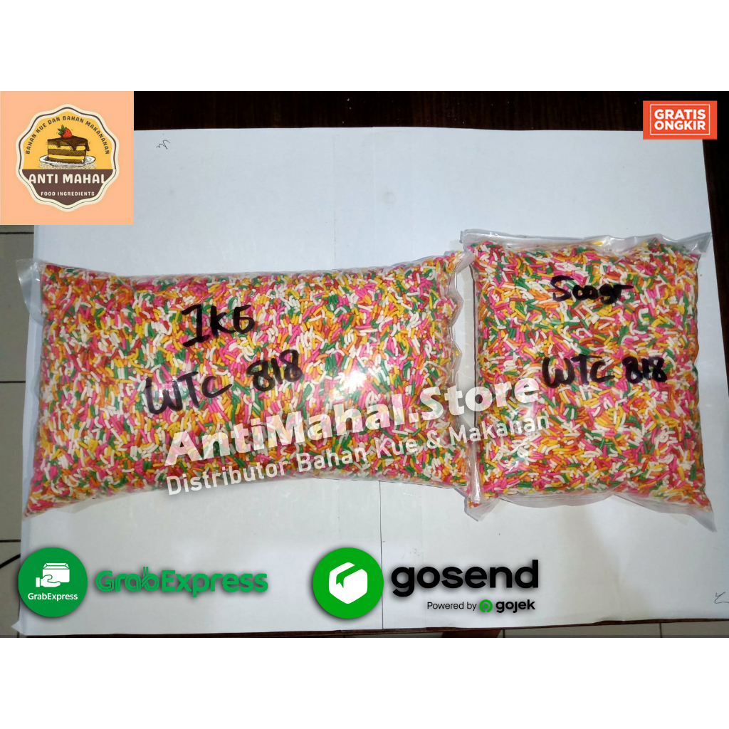 

Warna Warni 500gr / Warna Tanpa coklat Terlaris dan Termurah
