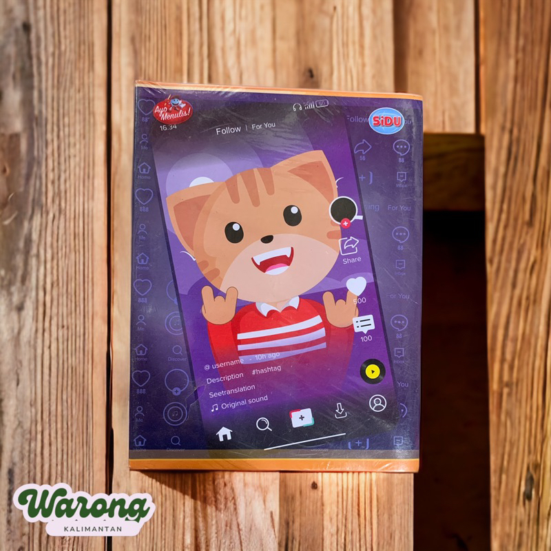 

1 pak buku tulis sidu 38 lembar