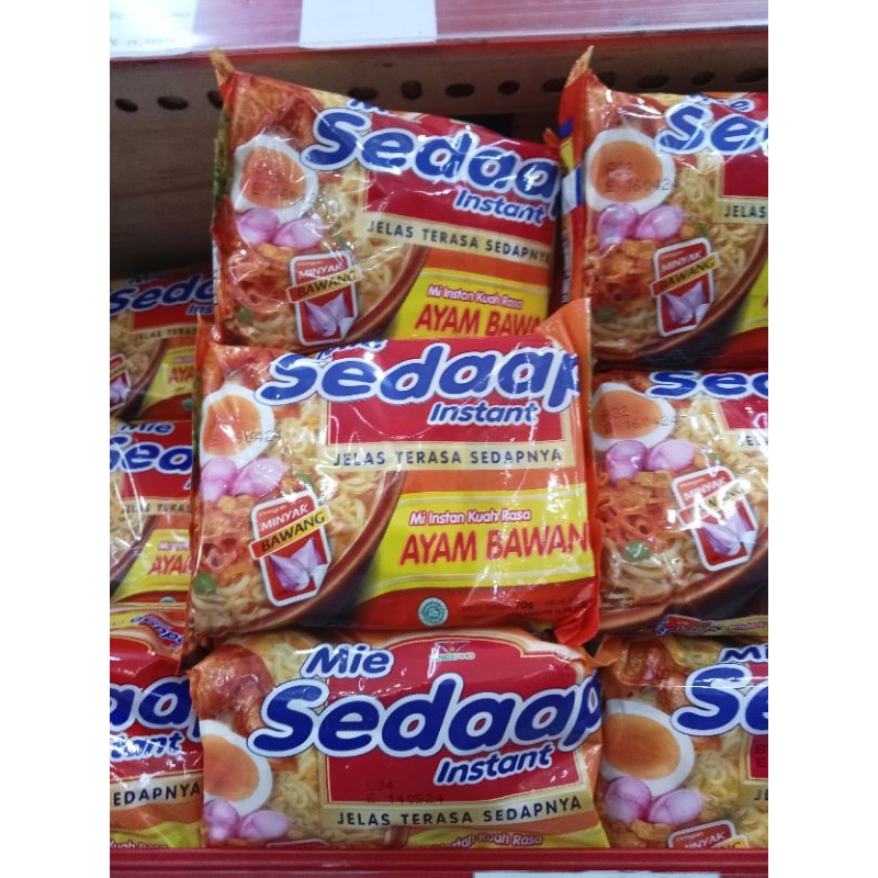 

Mie sedaap rasa ayam bawang paket isi 5pcs