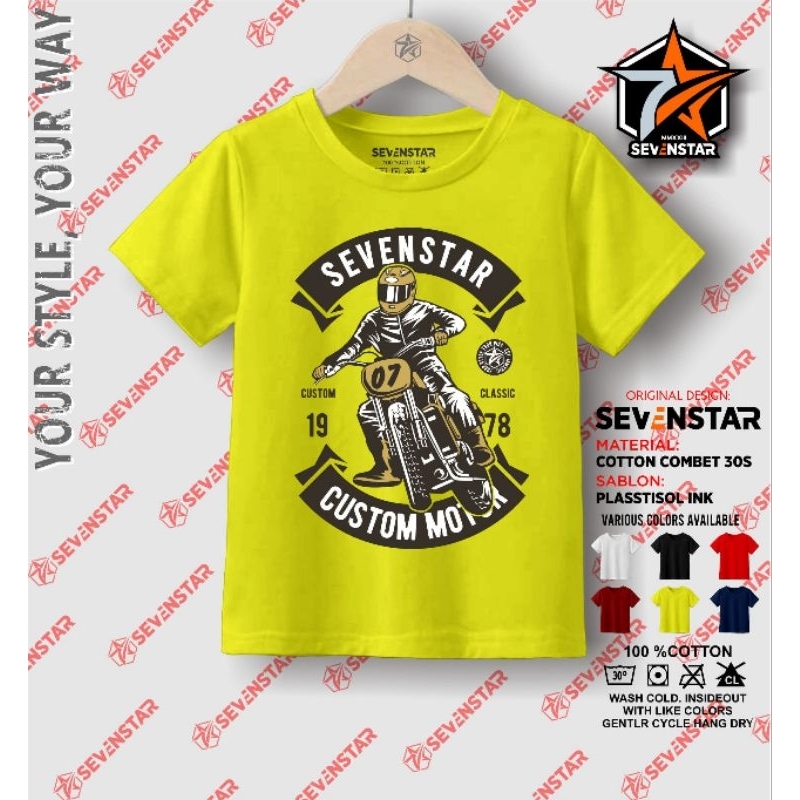 kaos anak seven star
