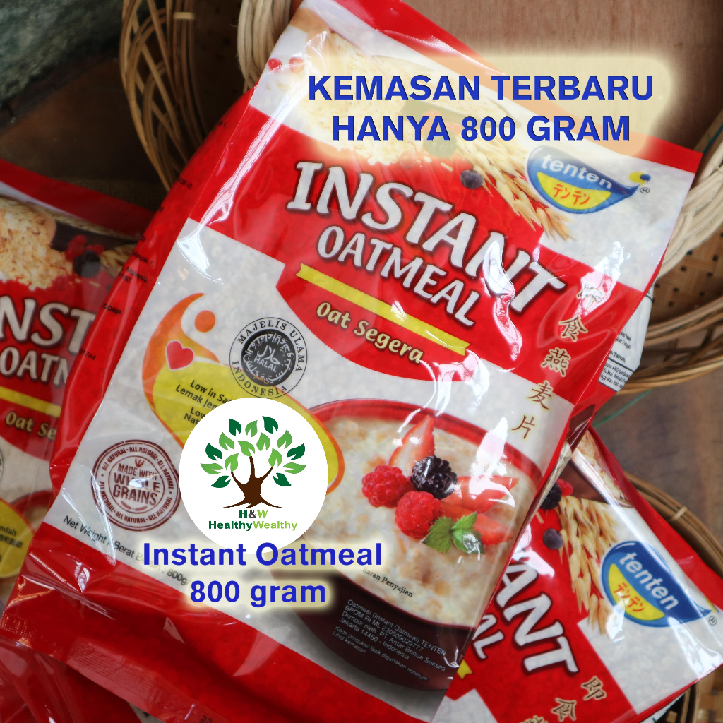 

oatmeal tenten instant | 800 gram