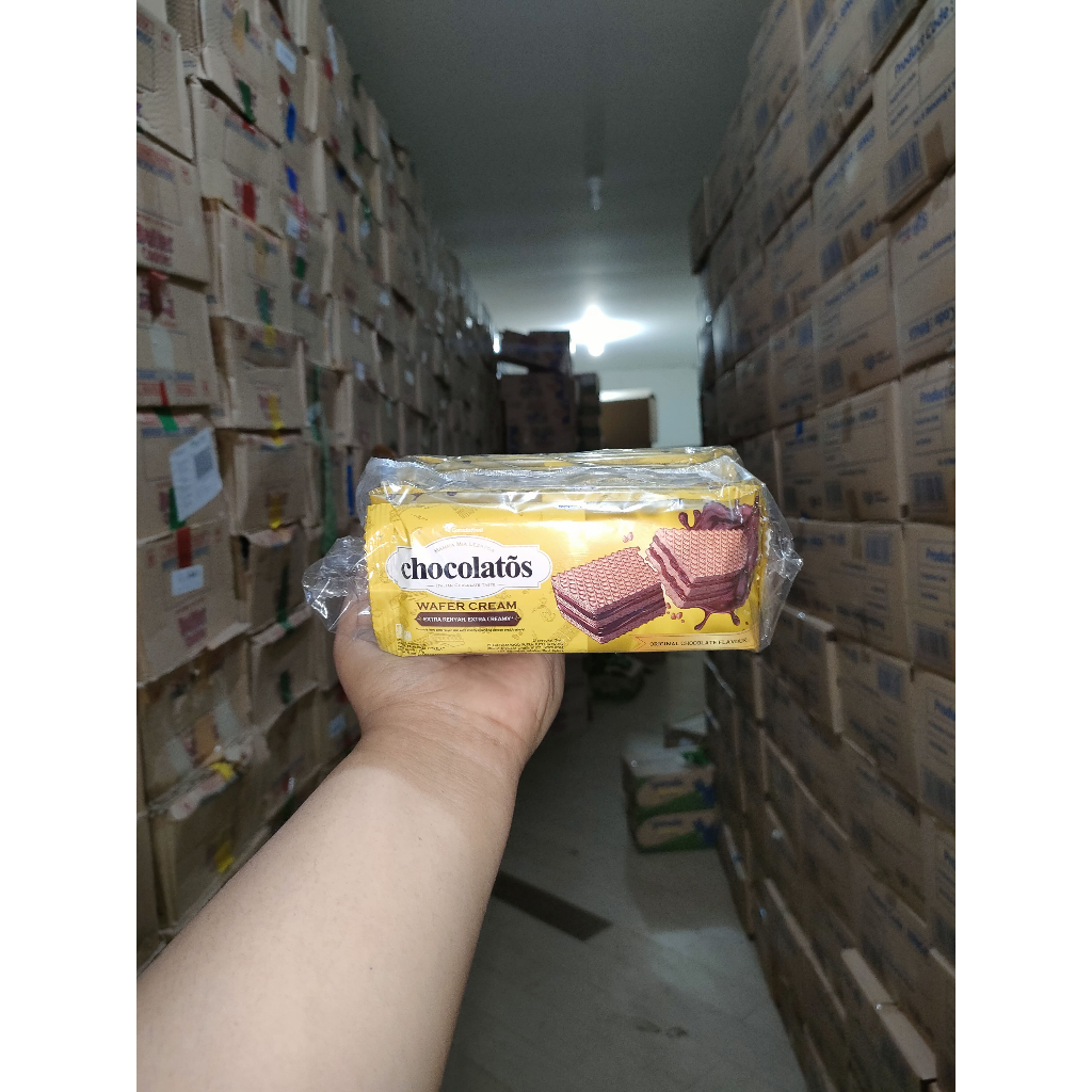 

10 Bungkus Chocolatos Wafer Cream 17gr