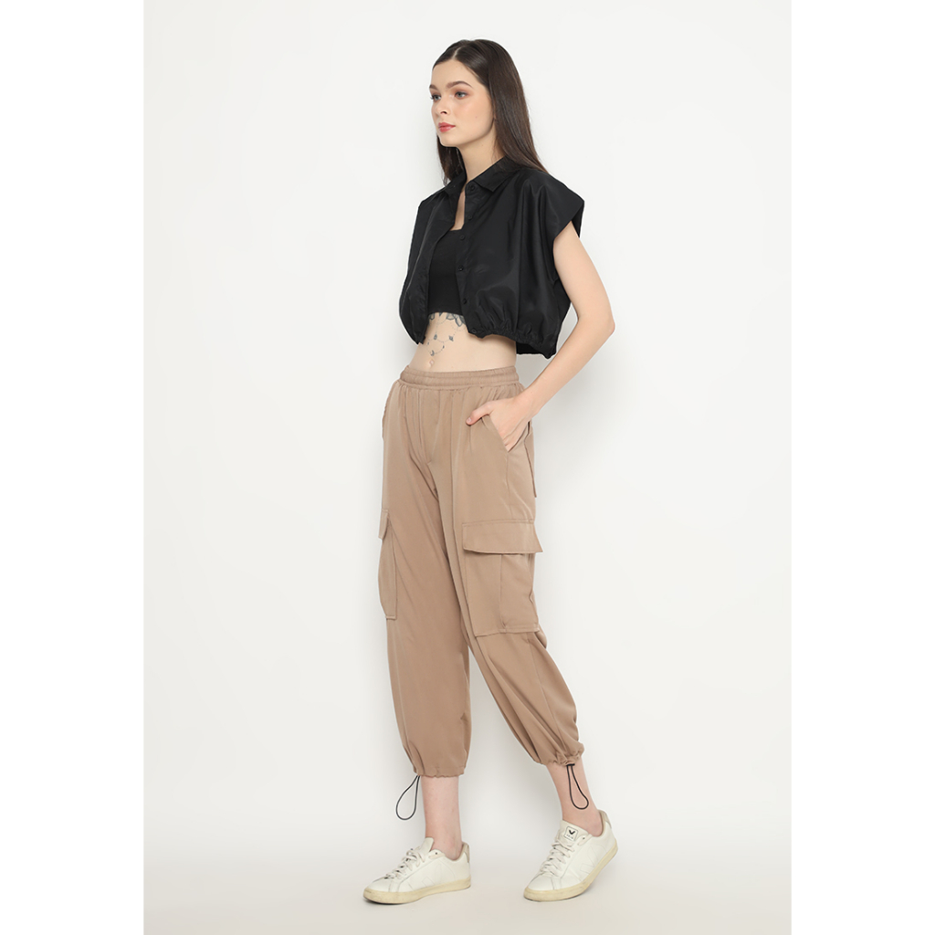 Mannequin Drawstring Cargo Pants