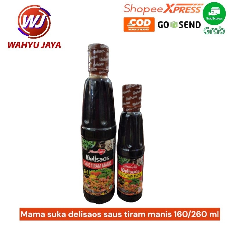 

Mama suka delisaos saos tiram manis 160gr/260 gr