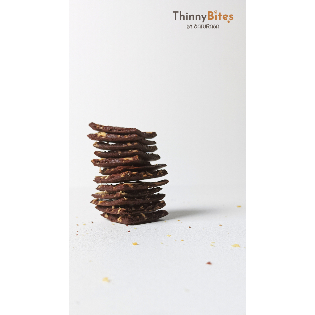 

ThinnyBites XTRA Cheese Brownies Crispies Keripik Brownies Crispy 130 gram