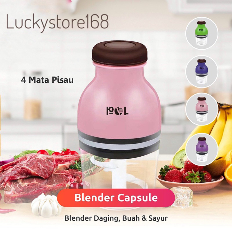 Blender Portable mini Kapsul cutter Quatre/BLENDER KAPSUL SERBAGUNA