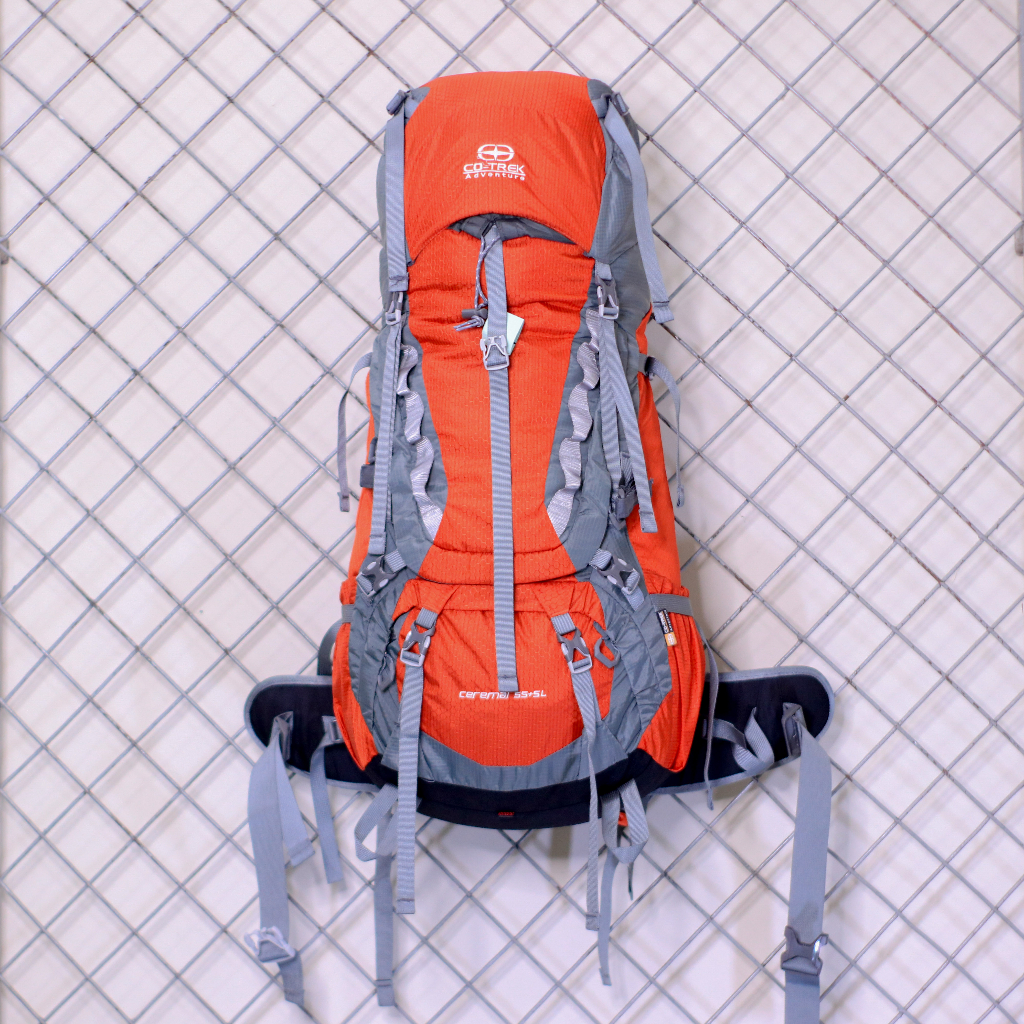 Tas Gunung Carrier Co-Trek Ciremai 60l Orange - CO-TREK
