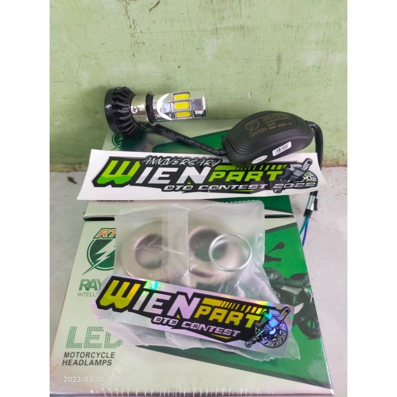 Lampu LED RTD 6sisi  All Motor Matic Bebek Sport