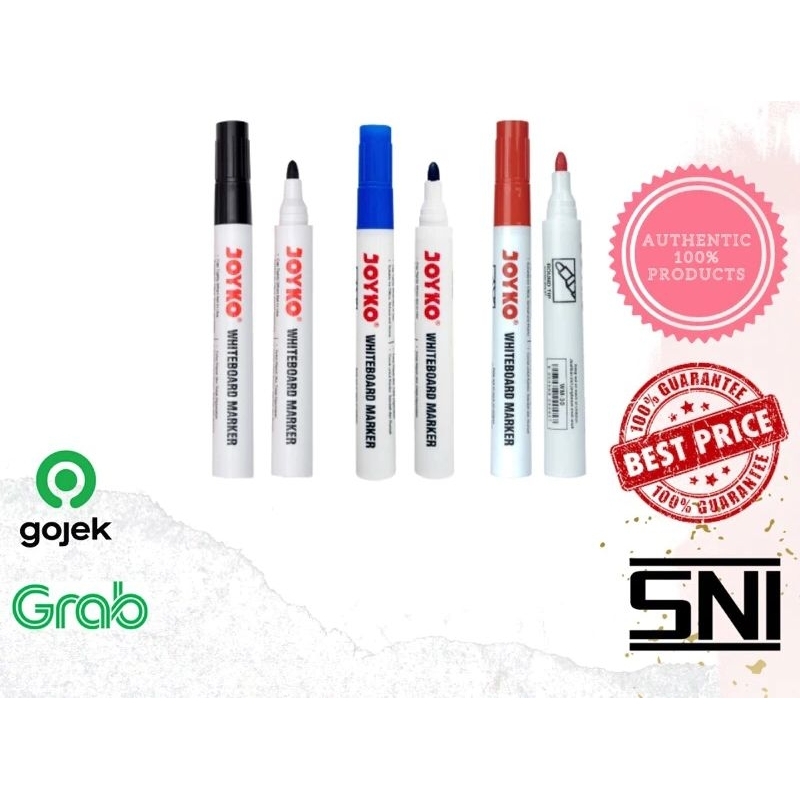Joyko Spidol Whiteboard Marker Spidol Papan Putih