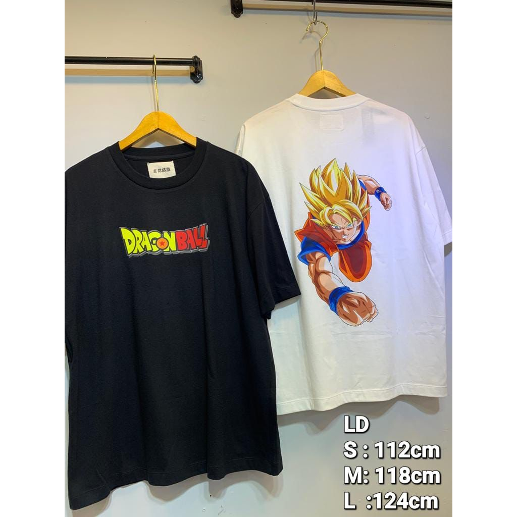 Kaos pria fashion oversize DragonBall