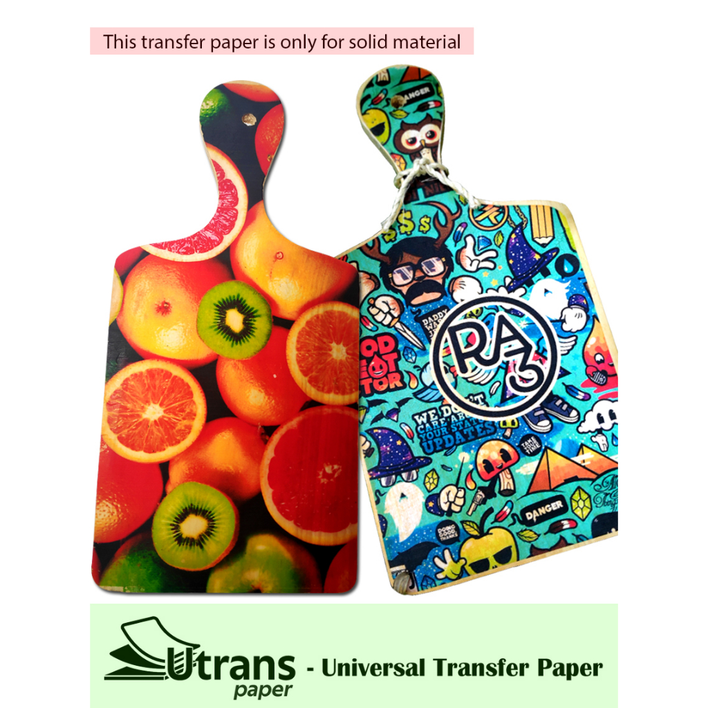 

Transfer Paper khusus Kayu - UTRANS PAPER UK A4 - ISI 10 Lembar