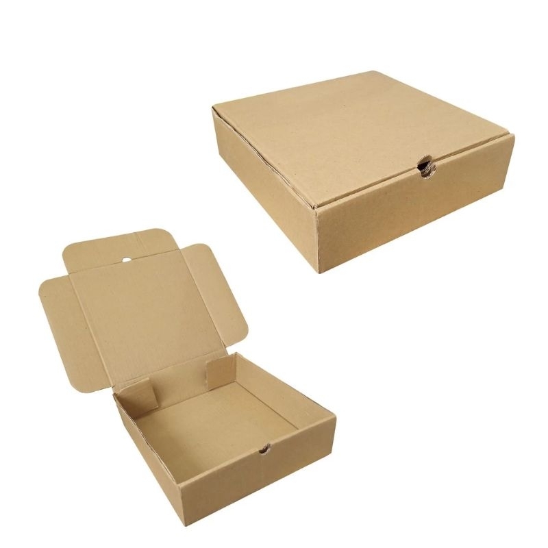

box hampers kado coklat 22x22x7