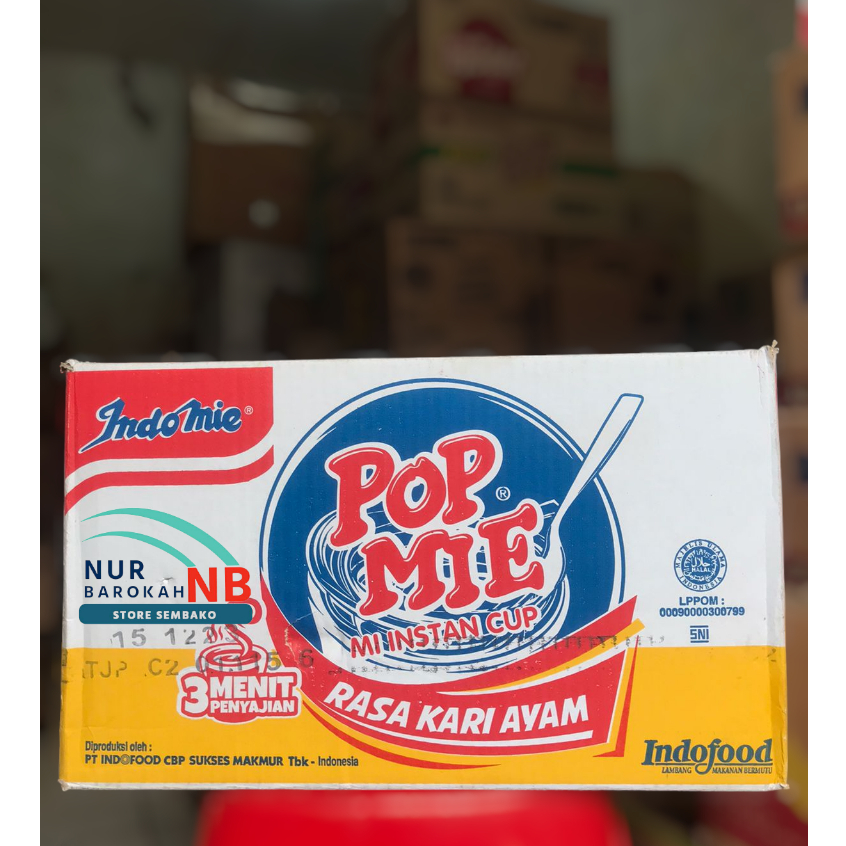 

Pop Mie Rasa Kari Ayam 1 Dus (Isi 24 Cup)