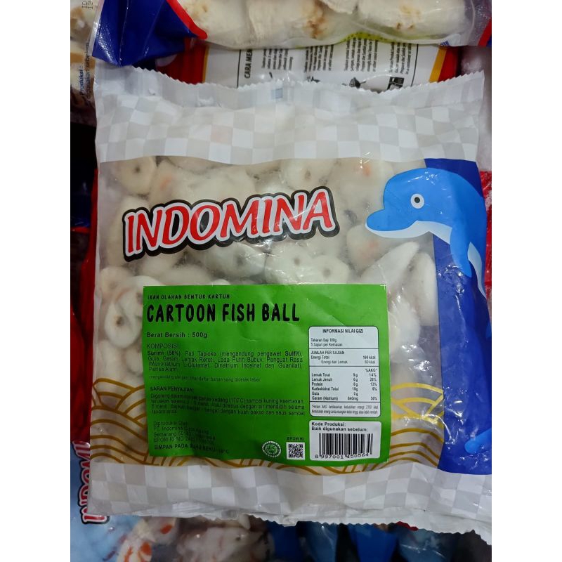 

INDOMINA CARTOON FISH BALL