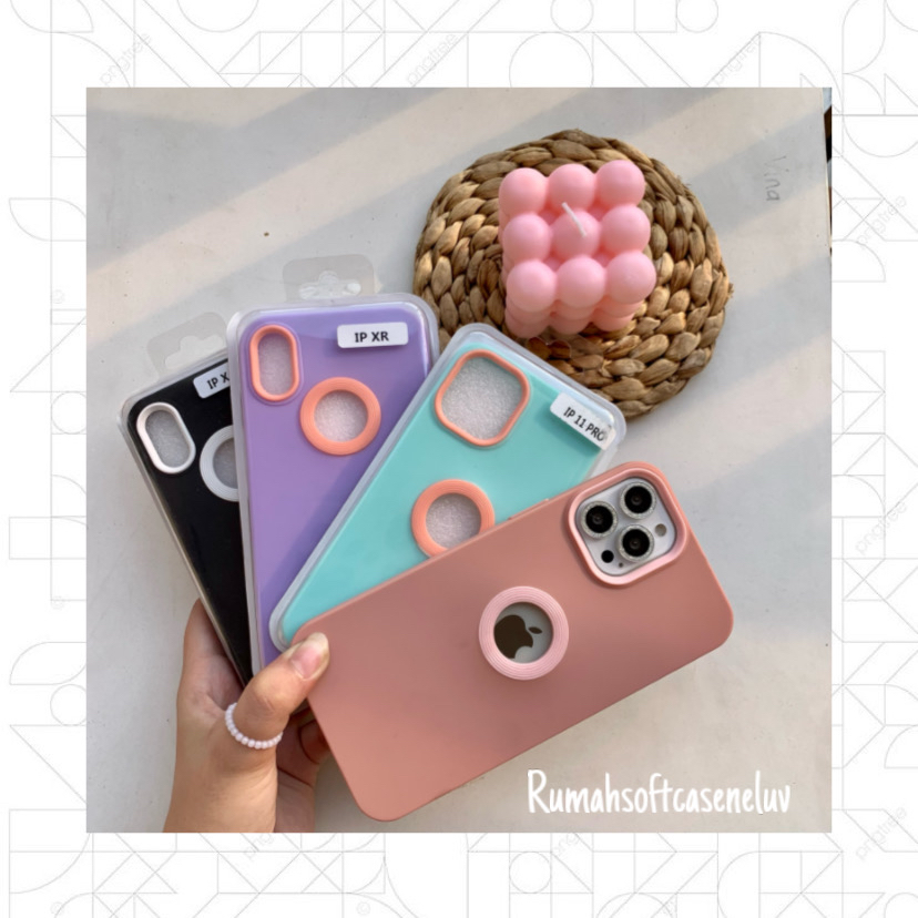 CASE JANDA BOLONG LOGO FOR IPHONE 6/6S 6+/6S+ 7/8/SE 7+/8+ X/XS XR XSMAX 11 11 PRO 11 PROMAX 12 12 P