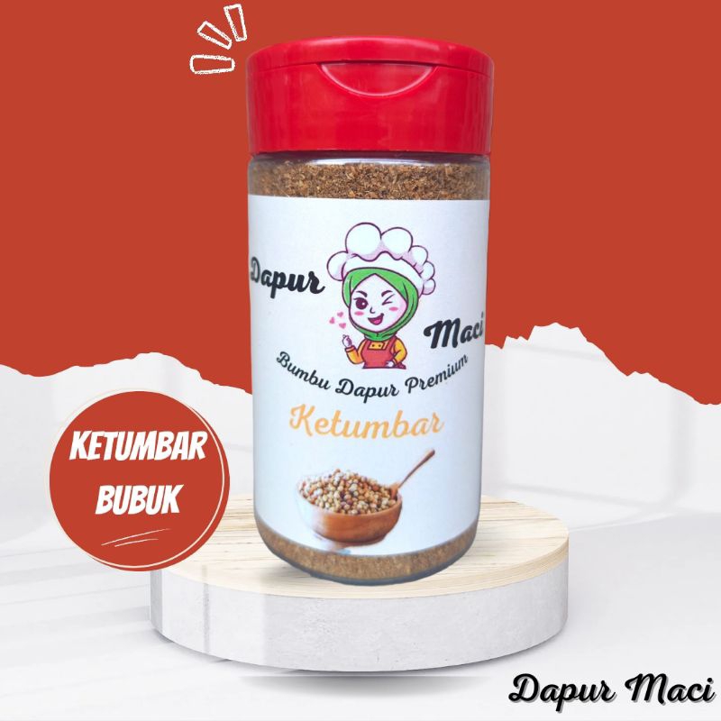 

Ketumbar Bubuk / Ground Coriander / Bumbu Dapur Bubuk Botol 50 Gr - Dapur Maci