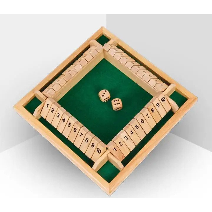 Shut The Box Board Game