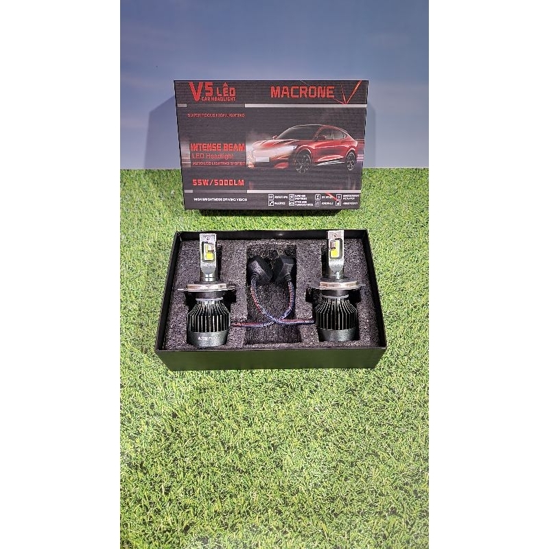 V5 Macrone Led H4 55Watt 5500K
