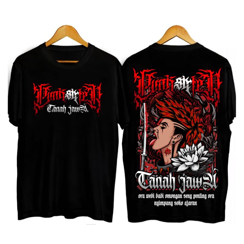 kaos PUNKSHTER merah free request daerah